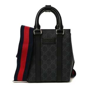 Gucci Gg Supreme Appia Calfskin Web #238516G12B